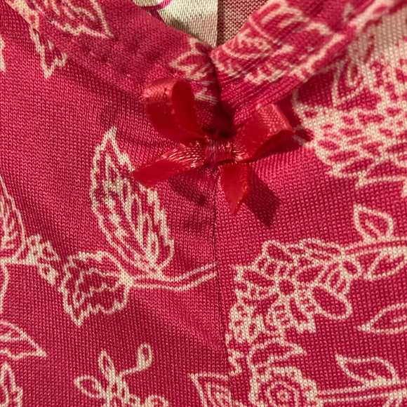 La Vie En Rose Pink Floral Chemise NWOT - Picture 4 of 7